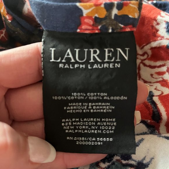 Ralph Lauren Bedding Ralph Lauren Tessa Floral Reversible Duvet Fullqueen 2 Shams Set Poshmark